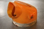 Vintage Honda Early Model HM-25M Oem Speedometer Headlight Bucket Orange. Fixed Price $14.19.