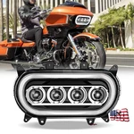 For Harley Fltr Road Glide 2015-2024 Motorcycle Newest 150W Led Headlight Halo. Fixed Price $229.99.