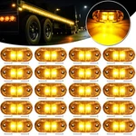 20X Amber Led Bar Backup/reverse Driving Lights For Truck Jeep Off-road. Fixed Price $39.95.