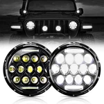 Pair 7" Round Led Headlight Drl Lamp For Harley Jeep Wrangler Jk Lj Tj 1997-2006. Fixed Price $71.98.