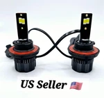 Pair Super 12V Led Headlight Bulbs For Harley Fxdf Dyna Fat Bob Repl 69838-08. Fixed Price $37.99.