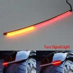 Led Brake Turn Signal Smoke Tube Red Yellow 40CM For Motorcycle. Fixed Price $31.52.