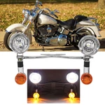 Driving Passing Light Bar Turn Signals For Kawasaki Vulcan Vn 800 1600 1700 2000. Fixed Price $74.70.