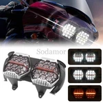 240W Dual Honeycomb Style Led Headlight Fit For Harley Road Glide Fltrx 2015-UP. Fixed Price $470.00.