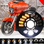 7" Inch Led Headlight Left-right Projector For Harley Davidson Street Glide Flhx. Fixed Price $40.98.