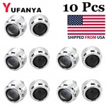 10 Pcs 2.5'' H1 Bi Xenon Hid Projector Lens For H4 H7 Car Headlight Retrofit Diy. Fixed Price $112.00.