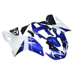 Blue White Fairing Kit For 2000 2001 Yamaha R1 YZF1000 Injection Bodywork. Fixed Price $293.95.