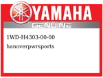 Yamaha Oem Part 1WD-H4303-00-00 Headlight Unit Assy. Fixed Price $199.99.