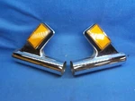 Yamaha 2H7-23121-00-93 & 2H7-23131-00-93. Oem Lh Rh Upper Fork Covers. XS1100.. Fixed Price $99.95.