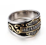 Harley Golden Ring Motorcycle Band Hd Biker Men Zero Import Fees. Fixed Price $24.90.