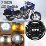 7'' Motorcycle Led Headlight Turn Signal For Victory V92 C/sc/tc Kingpin Vegas. Fixed Price $48.99.