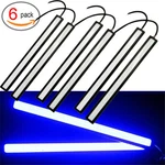 6X Waterproof Car Drl Fog Led Lights Strip Daytime Running Cob Bright Drive Lamp. Fixed Price $10.99.