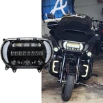 Offroad Led Headlight Drl High Low Beam Lamp Kit For Harley Glide 2015-2023. Fixed Price $159.48.