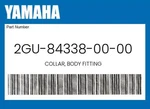 Yamaha Genuine Collar, Body Fitting 2GU-84338-00-00. Fixed Price $22.03.