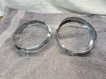 69732-05 Harley-davidson Passing Lamp Visor Trim Rings Lot Of 4.5". Fixed Price $11.19.