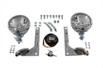 Clear Pursuit Spotlamp Kit For Harley-davidson. Fixed Price $221.05.