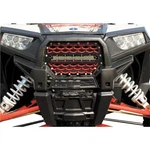 Modquad RZR-FGLS-1K-RD Front Grill With 10IN. Light Bar, Black/red. Fixed Price $299.95.
