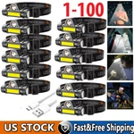 2 Pack Usb Rechargeable Waterproof Led Headlamp Flashlight. Fixed Price $299.99.