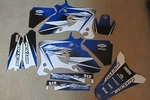 Flu Designs PTS2 Team Series Graphics Yamaha YZ250F YZ450F 2003 2004. Fixed Price $47.99.