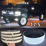 17.5" 5-ROW Led Wheel Lights Cold White Off-road Show Lighting 4PCS Kit. Fixed Price $292.56.