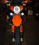 Ktm 990 Adventure 9000K Blue Led Fog Lamps Driving Light Kit. Fixed Price $89.99.