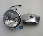 Harley-davidson Dyna Super Glide Headlight Visor + Lamp Set 67805-92 & 69619-02A. Fixed Price $74.00.