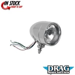 Drag Specialites 2001-0279 Chrome Bullet Style 4" Spotlight Sold Each. Fixed Price $113.37.