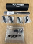 Triumph Scrambler 1200/XC/XE 2019-2022 Handlebar Brace Black Part # A9638147. Fixed Price $100.00.