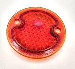 1961 Yankee Reflex Red Glass Round Tail Light Brake Lens 3.5 Co 1737 Vintage. Fixed Price $20.08.