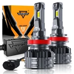 Auxbeam H11 H8 H9 Led Headlight Kit Low Bulbs Super Bright 6500K Canbus. Fixed Price $59.99.