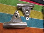 1980 Suzuki GS850 Headlight Stays Ears. Fixed Price $35.00.