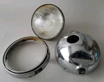 Oem Yamaha Koito Stanley YHA-133 Sae M5 Chrome Bucket Sealed 12V Beam. Fixed Price $65.00.