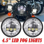 4.5 Inch Led Passing Lights Fog Spot For Harley Fatboy Heritage Softail Deluxe. Fixed Price $35.98.