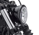 Harley-davidson 18-UP Street Bob Low Rider 5.75" Blk Headlamp Trim Ring 61400574. Fixed Price $56.95.