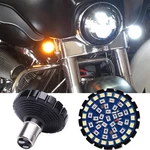 For Harley Street Road Glide Amber Led Front Turn Signal Blinker Light 1157 Bulb. Fixed Price $25.01.