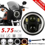 Black 5-3/4" 5.75 300W Led Dot Headlight Hi/lo Projector Drl For Motorcycle. Fixed Price $34.49.