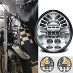 Led Chrome Headlight Headlamp For Harley V-rod Vrsca 02-17W/TURN. Fixed Price $99.00.