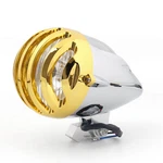 Motorcycle Bullet Headlight Lamp Chrome For Cafe Racer Bobber Chopper Custom. Fixed Price $53.63.