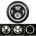 Bicyaco Dot 7 Inch Halo Led Headlight Headlamp With White For Electra .... Fixed Price $86.51.