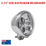 Chrome 5.75" Led Daymaker Headlight Harley Sportster Cafe Racer Chopper Yamaha. Fixed Price $121.15.