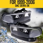 Headlights Assembly L+r Bumper Fit For 1999-2006 Gmc Sierra Black Kac Waterproof. Fixed Price $60.99.