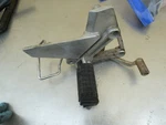 Foot Peg Bracket Right Rear Brake Lever NT650 Hawk 88-91 Bros Honda #O28. Fixed Price $65.00.