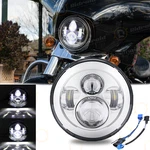 7" Inch Led Projector Headlight H4 Hi&low Beam For Harley-davidson Street Glide. Fixed Price $28.98.