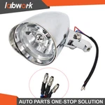 Labwork 4.5" Motorcycle Visor Headlight Lamp For Bobber Chopper Chrome. Fixed Price $44.78.
