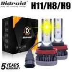 Ridroid 2X Yellow Led Kit H11 H8 H9 3000K Fog Light Bulbs Noiseless Fanless. Fixed Price $11.99.
