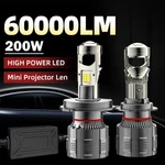 2X H4 H7 H11 9005 9006 Led Headlight Bulb Mini Lens Projector High Low Beam. Fixed Price $37.18.