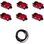 Heretic Studio 70025 Led Rock Lights - 6 Pack Red. Fixed Price $549.99.