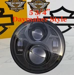 Halo 5 3/4" Dyna Softail Sportster Eagle Lights "daymaker Style" Led Headlight. Fixed Price $29.95.