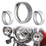 Nthreeauto Chrome Motorcycle Lights Frenched Ring Kit Compatible Harley 7. Fixed Price $80.44.
