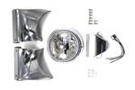 New Polished V-twin Headlight Cowling Kit For Harley Flh 1960-84. Fixed Price $252.87.